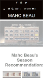 Mobile Screenshot of mahcbeau.com